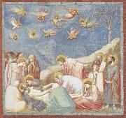 GIOTTO di Bondone Lamentation over the Dead Christ oil painting on canvas